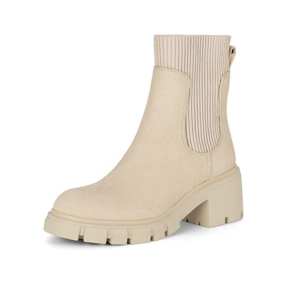 Chunky Tan Boot   - Picture 1 of 5